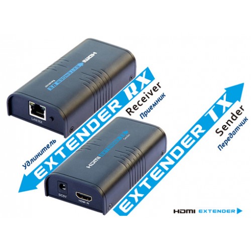 Hdmi extender удлинитель hdmi сигнала по витой паре